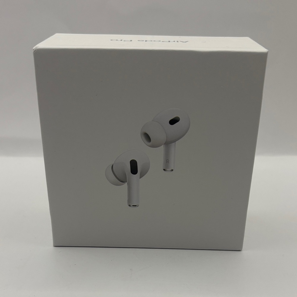 Apple AirPods Pro 2nd generation with MagSafe charging case USB-C open box
